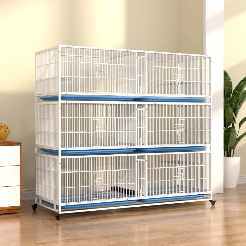 High Guality Movable Stackable Breeding Bird Cages Luxury Large Bird Cage Metal Canary Parrot Cages