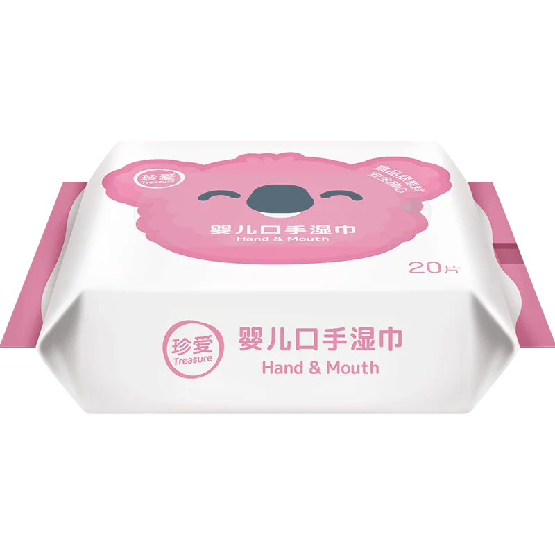 BB51 бутылка с водой младенца салфетки без спирта 20 шт. рук малыша уход за кожей лица влажные салфетки
