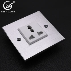 AC 13A Power Outlets YIVO XSSH Audio HIFI  IEC Home Industrial Wall Socket Universal 3 Pins US Electric Plug Connector Socket