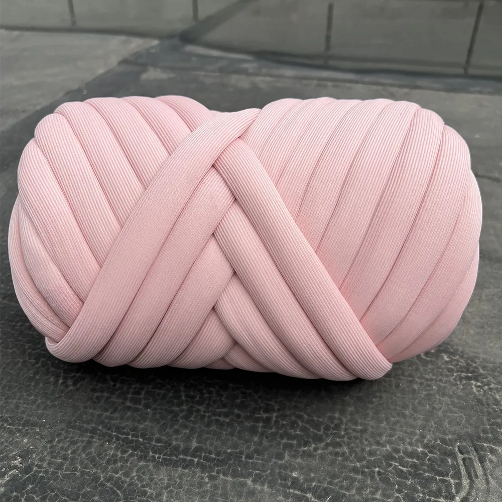 Крупная модная Пряжа Толстая мягкая большая ручная Вязание гигантская трубчатая пряжа для одеял коврики Подушка