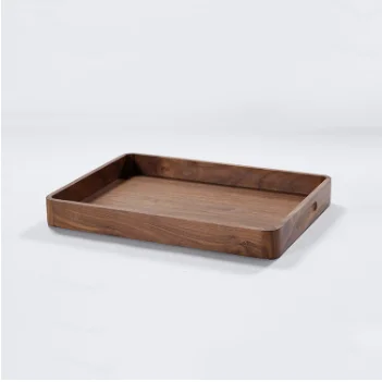 Wholesale 100% Handmade Bathroom Service Antique Wooden Hotel Amenity Tray
