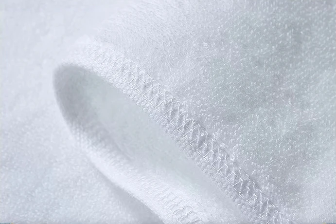 Hotel Linen Custom Terry White Cotton Plain Woven Bath Towel Hand Towel