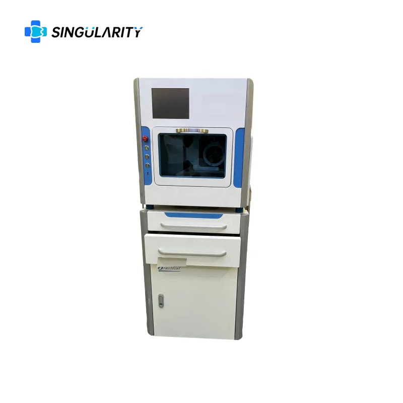Automated dental material milling 5 axes teeth manufacture  dental dry implant cnc milling machine