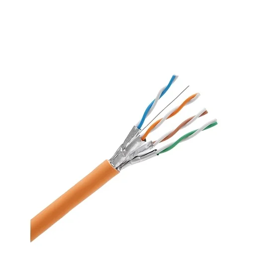 manufacture OEM / ODM Cat8 SFTP 40Gbps 2000Mhz Network Cable