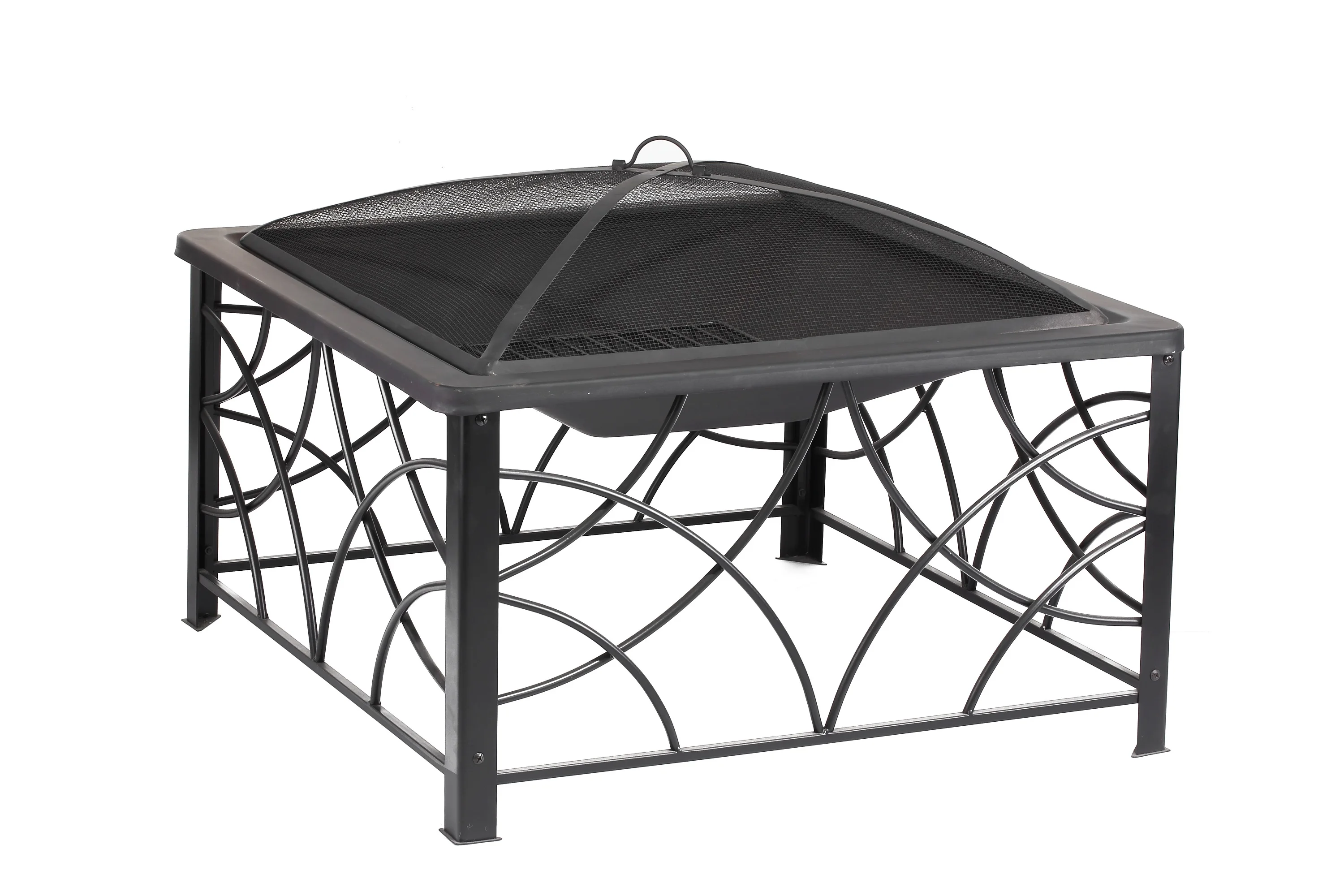 
30 inch affordable Wood Burning Fire Pit Outdoor Heater Backyard Patio Deck Stove Fireplace Table 