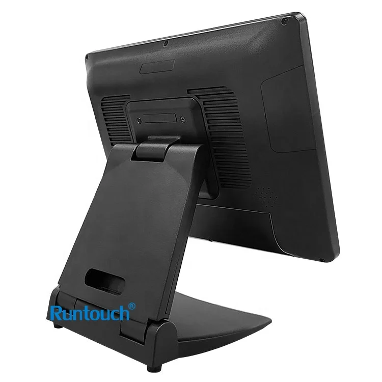 Wholesale POS System Set PC Windows Cash Register Restaurant EPOS TPV with foldable stand base