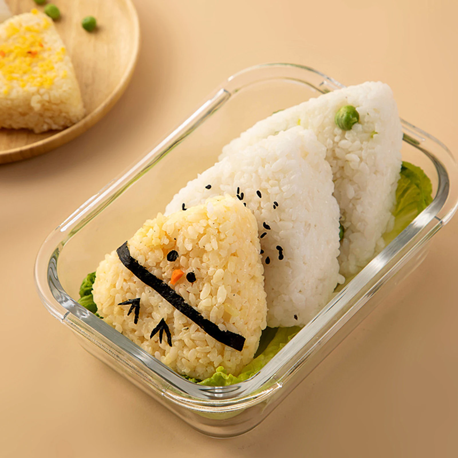 Estick Bricking Box Triangle Seaweed Bento Sheet The Ball Is Simple And Easy To Use Sea Lion Sushi Rice Mold For Rice