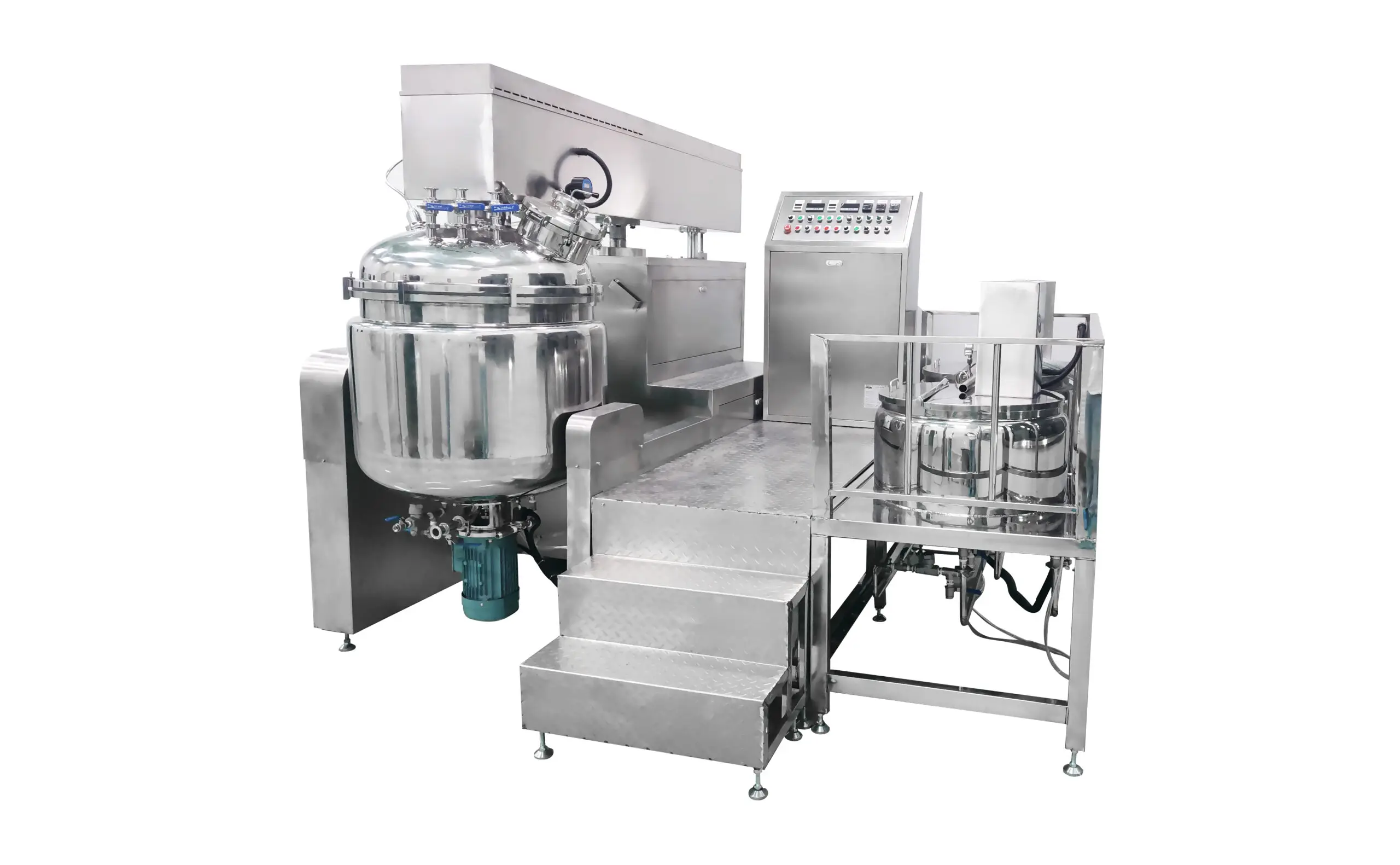 AELAB Lab Vacuum Emulsifier Mixer Machine Automatic Vacuum Homogenizing Emulsifier Machine