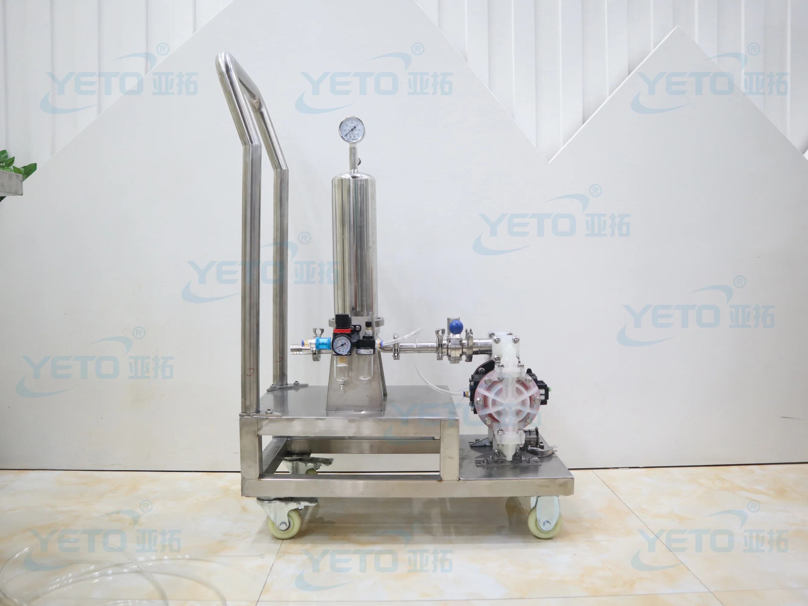 Press Hot Sale Coconut Oil 304 Industrial Equipment Compressor Air Mulit-layer Water Filter For Perfume