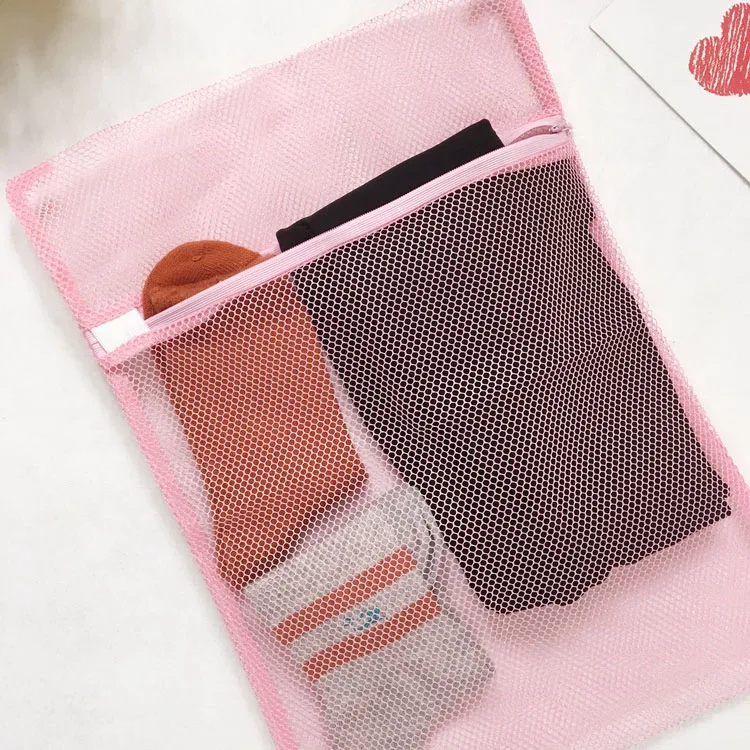 DRS New product Cheap reusable women bra underwear polyester mesh laundry bag