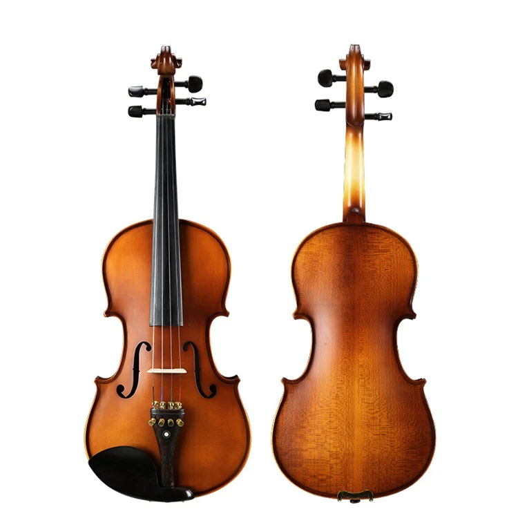 Factory Wholesale Handmade Full Size High Quality Solid Wood Violin