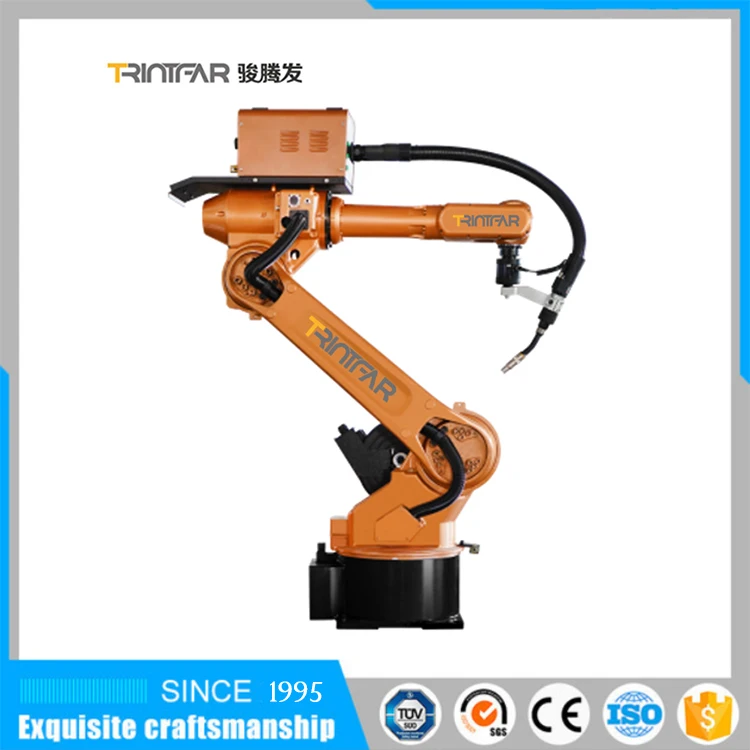 Automatic laser Welding /robot 6 axis robotic welding machine for pipe tank shelve laser machinery