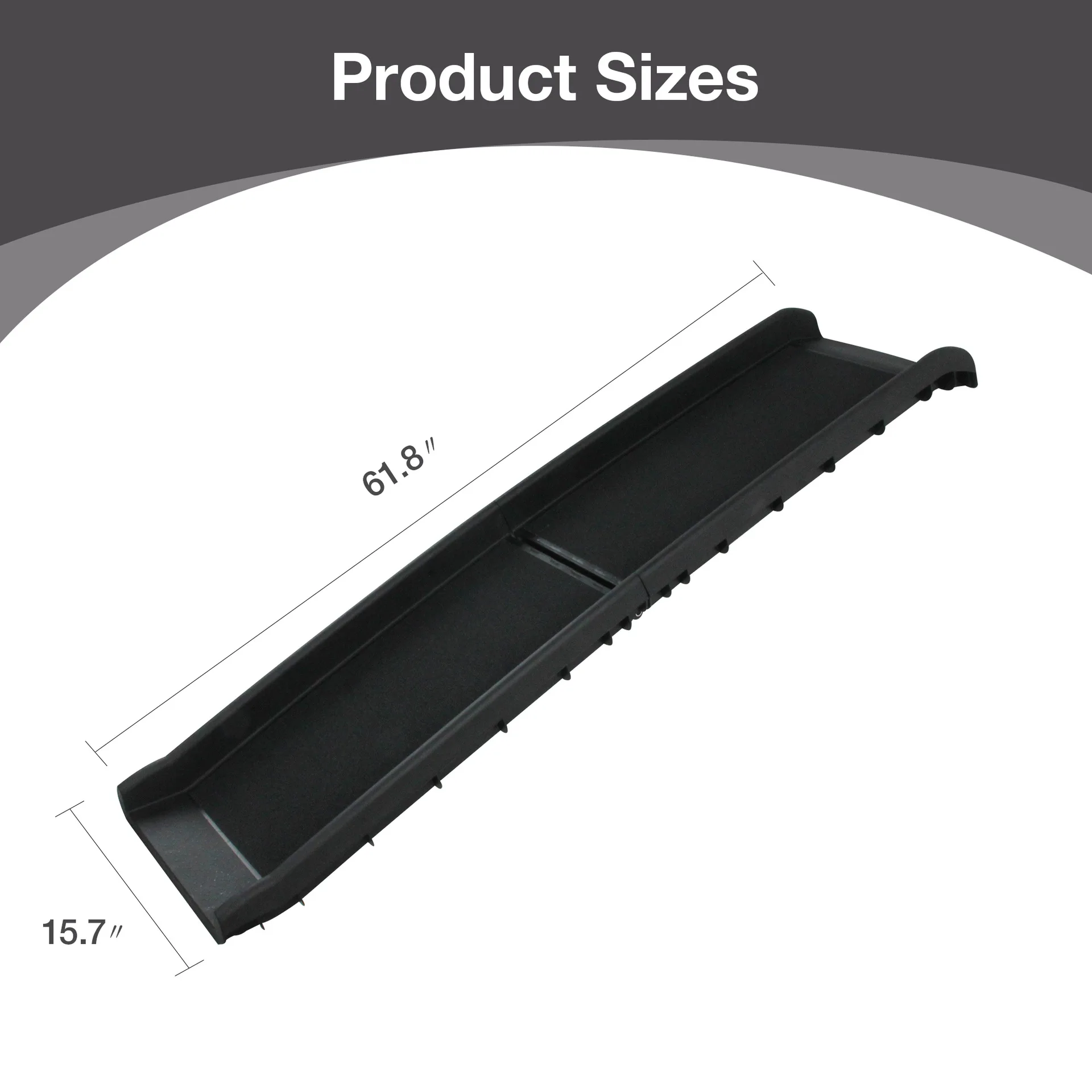 Portable Suv Reversible Heavy Duty Long Out Door Adjustable Folding Dog Ramp For Car Telescopic Fold Pet Ramp