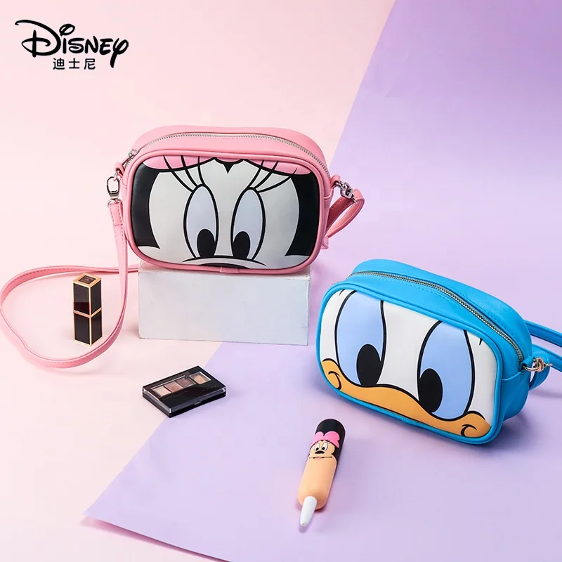 Disney Factory FAMA Mickey Mouse Minnie Handbag Cartoon Cute Shoulder Crossbody Bag for Girls Gifts