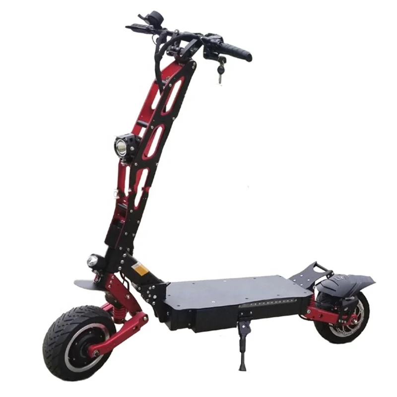 
realmax China SK-11 8000W fat wheels folding lithium battery 2 wheel electric scooter with dual motor 