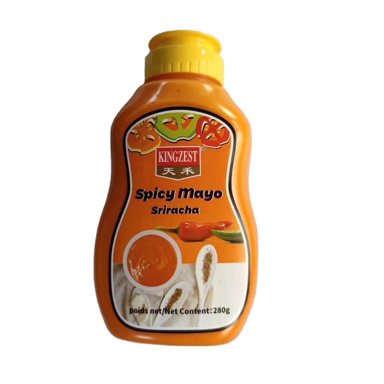 KINGZEST Shiracha mayo Spicy mayonnaise sauce Fast food sauce
