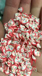 2020 New Miniature Polymer Clay Fruit Slices Miniatures Pizza Food Slime Sprinkles Confetti for Nail Art Crafts