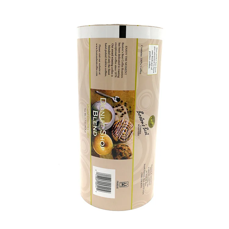Custom Metalized Packing Sachet Film Roll Laminating Glossy Laminating Plastic Film In Rolls