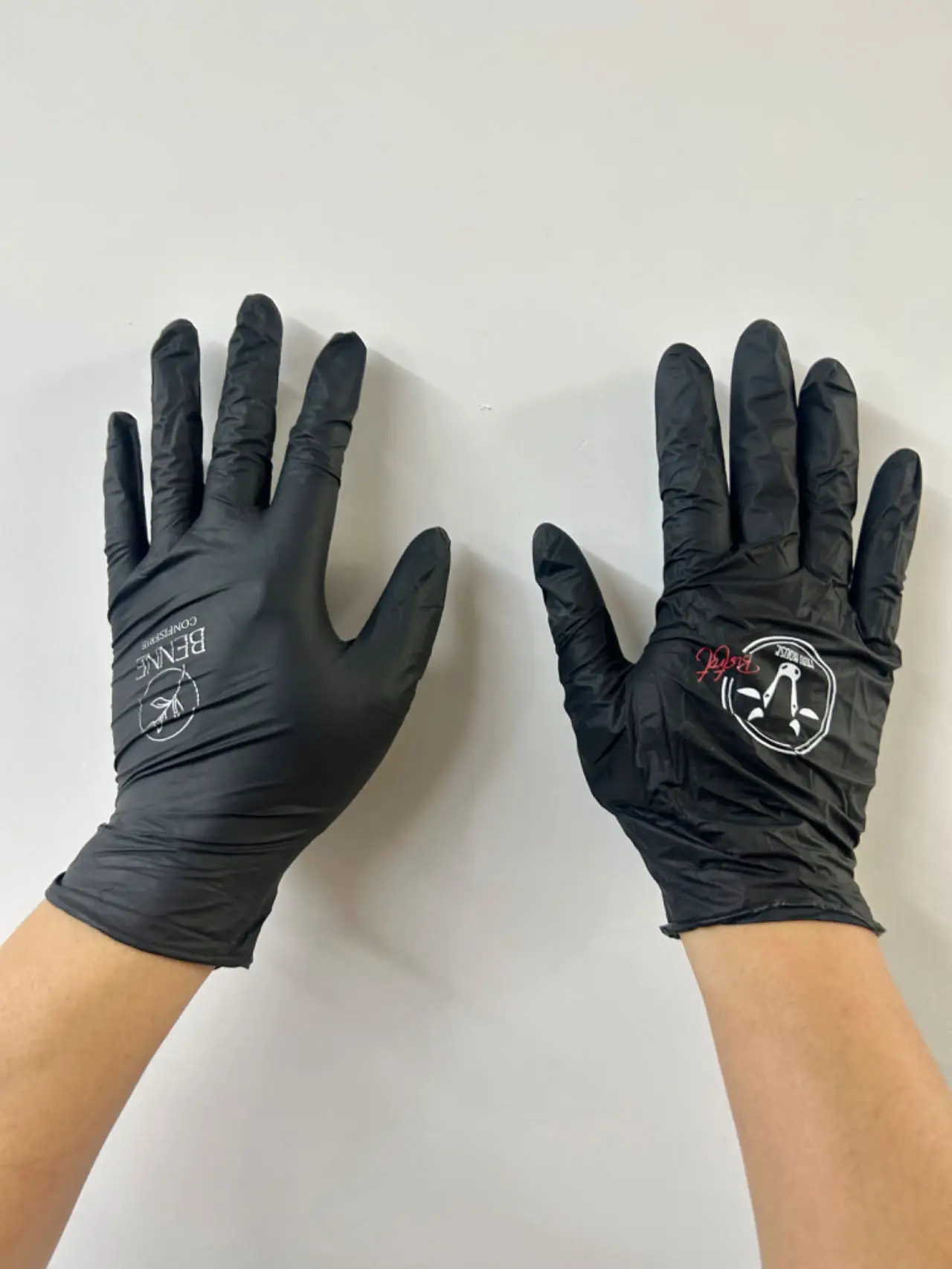 Custom Gloves Box Powder Free Tattoo Beauty Salon Making up Food Cleaning Latex Black Pink Blue Disposable Nitrile