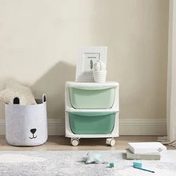 KUB 2020 Дети 2 слоя ящик для хранения косметики ящик для хранения дома для хранения детских игрушек одежда куб ящики для хранения багажа