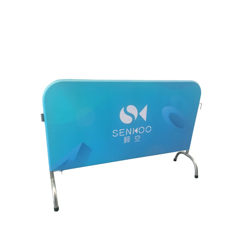 Barrier Covers Crowd Control Barriers banner for Festivals Sports Building Sites Car Parks Events