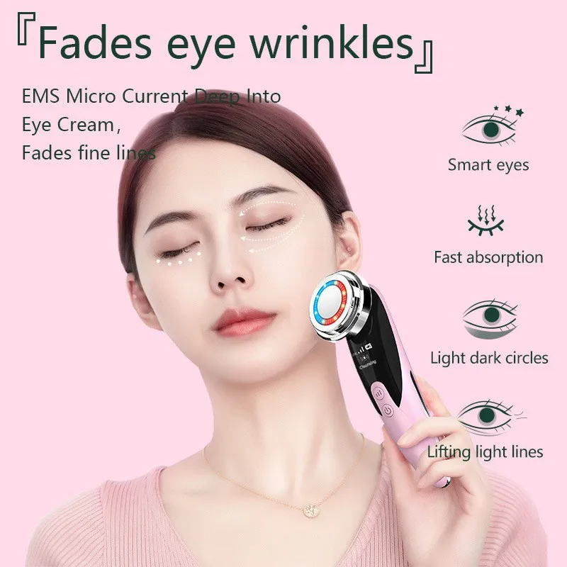Home RF Beauty Device Skin Tightening Facial Massage Facial Beauty Device Machine