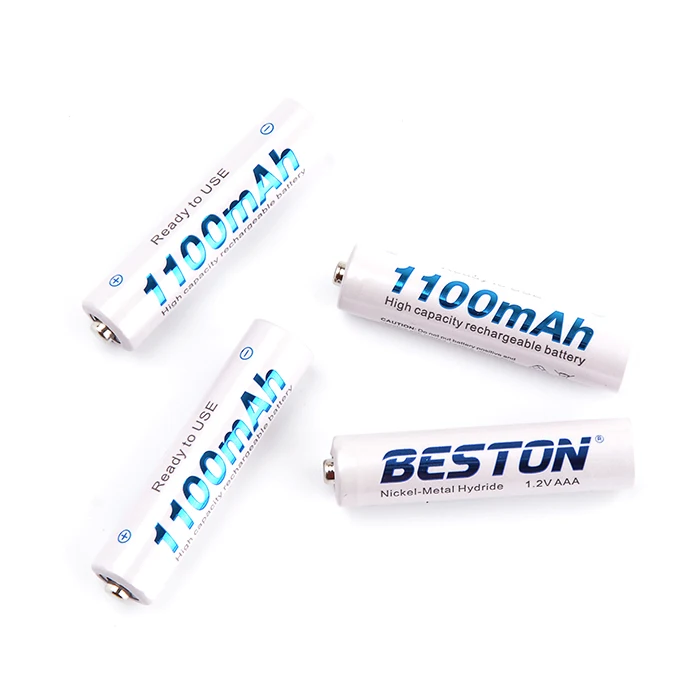 Beston 1100mAh 1.2v AAA/aaa NiMh Rechargeable Battery For Child Toys