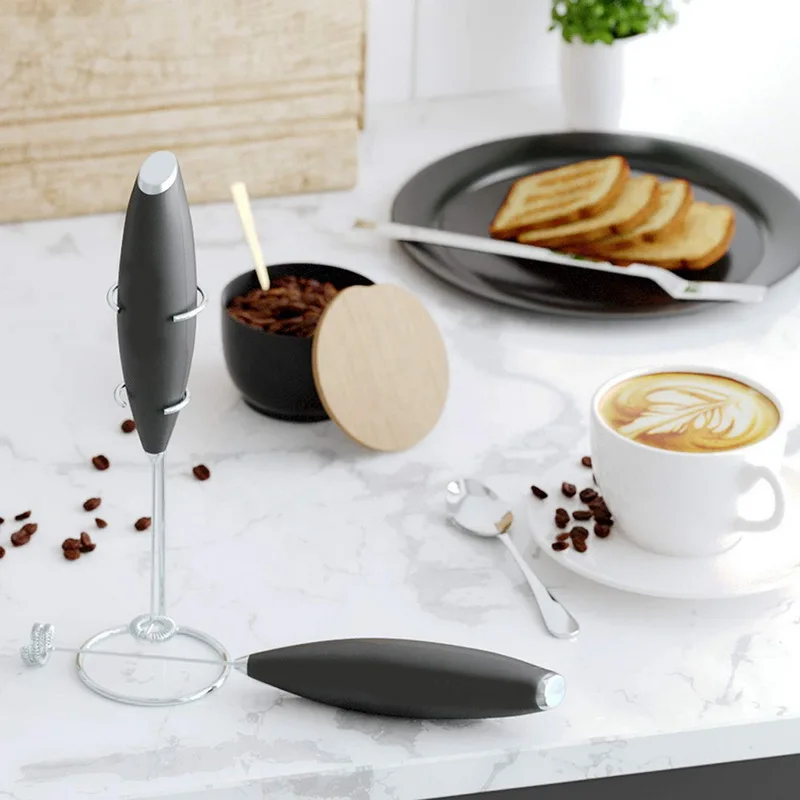 Newest Small Eco-friendly Fashion Hand Held Blender, Hot Milk Frother Machine Home Life Electric