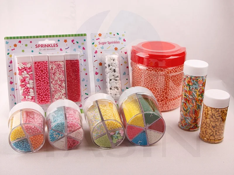 Edible Cake Decorations Sprinkles Love