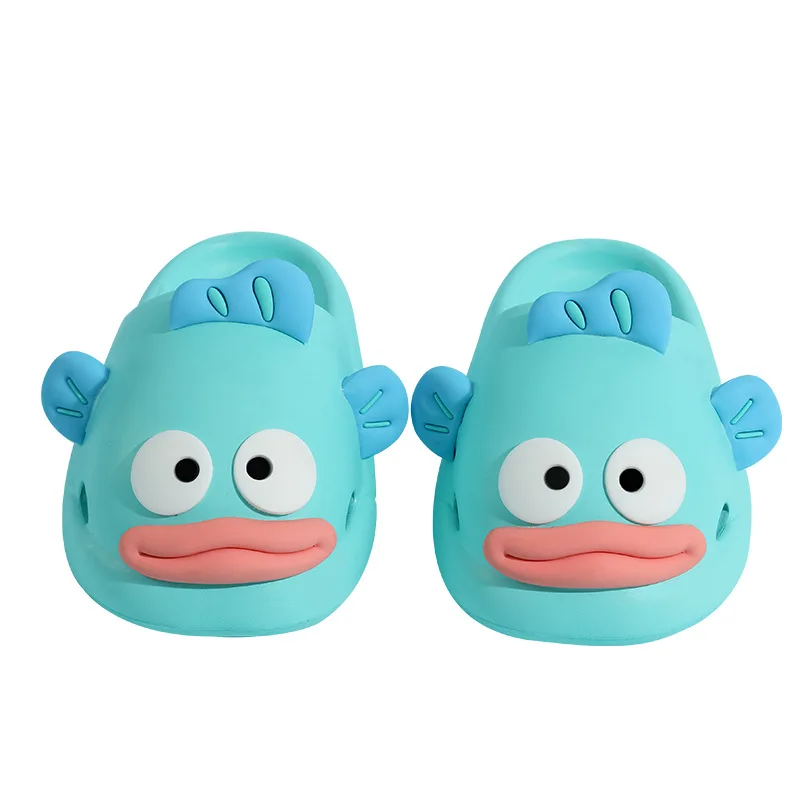 Хит продаж женские тапочки с изображением рыбы-клоуна летние милые домашние толстой подошвой Нескользящие zapatillas chinelos