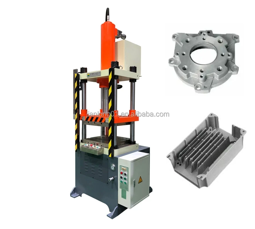 High efficiency and low noise die casting edge trimming press