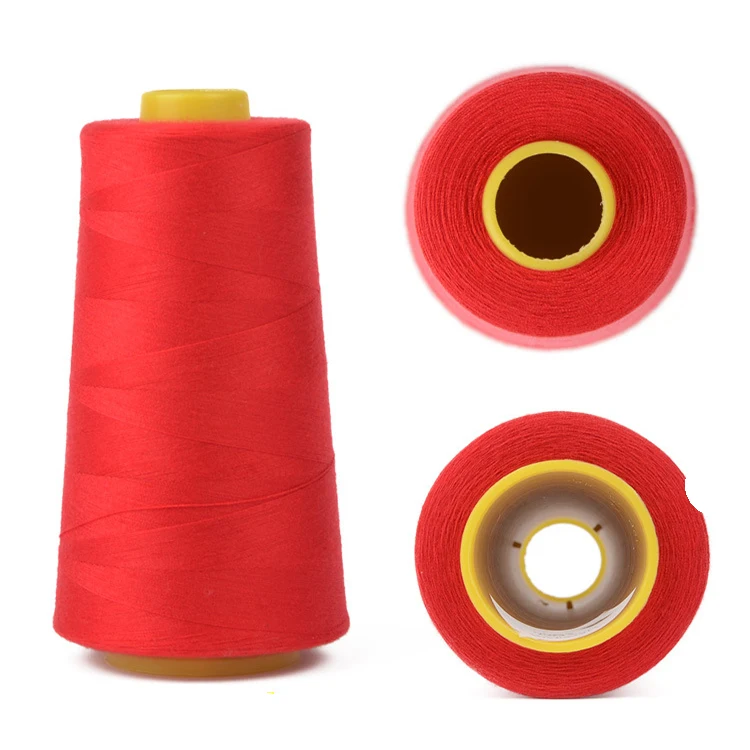 Wholesale factory 402 Sewing thread OEM ODM 1000 yds 3000yds 5000yds Spun polyester Sewing thread