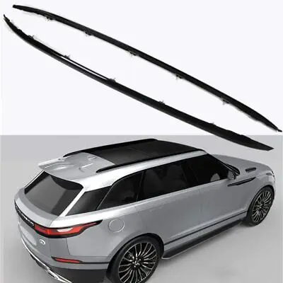 2Pcs Roof Rail Rack Side Rail Bar fit for LR Range Rover Velar 2018-2022