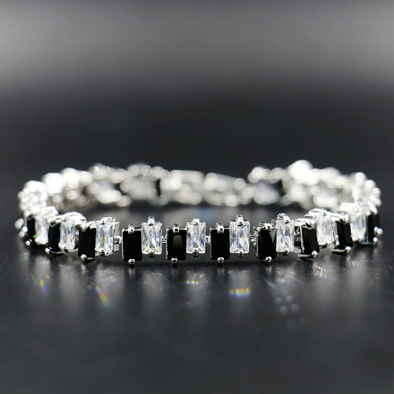 Cubic Zircon Bling Jewelry Diamond Tennis Chain Bracelet Crystal Foot Chain