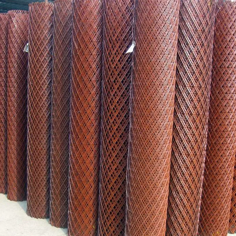 rubber coated decorative aluminum expanded metal mesh panels