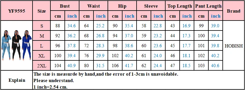 Tracksuit Women Long Sleeve Two Piece Pant Suit Zipper Stack Pant 2 Piece Pants Set