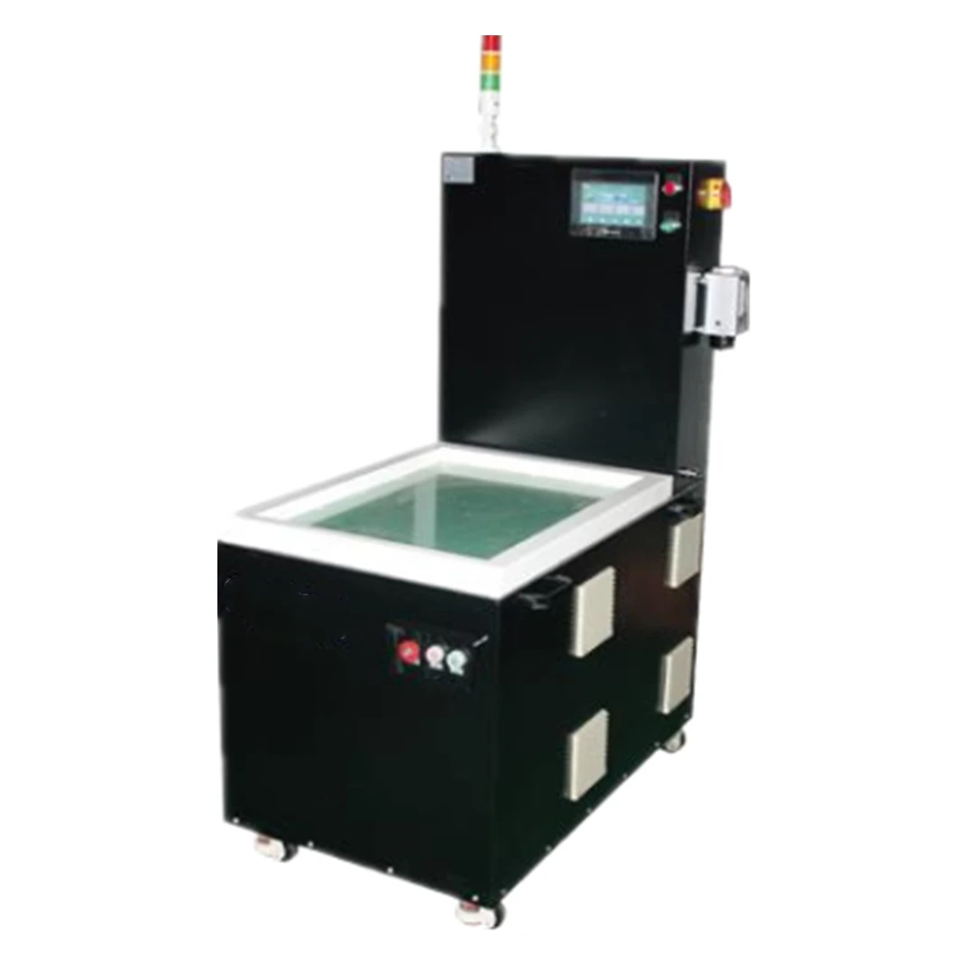 Programmable PLC control High speed steel cutter surface passivation drag finishing machine
