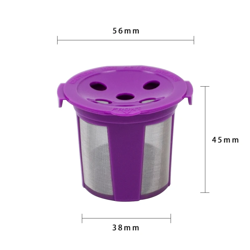 Stainless Steel Refillable Coffee Capsule k cup Coffee Filter Capsules Reusable Coffee Pod for Keurig