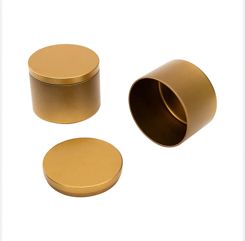 Metal Coffee Can Candle Jars With Metal Lids Tin Candle Container