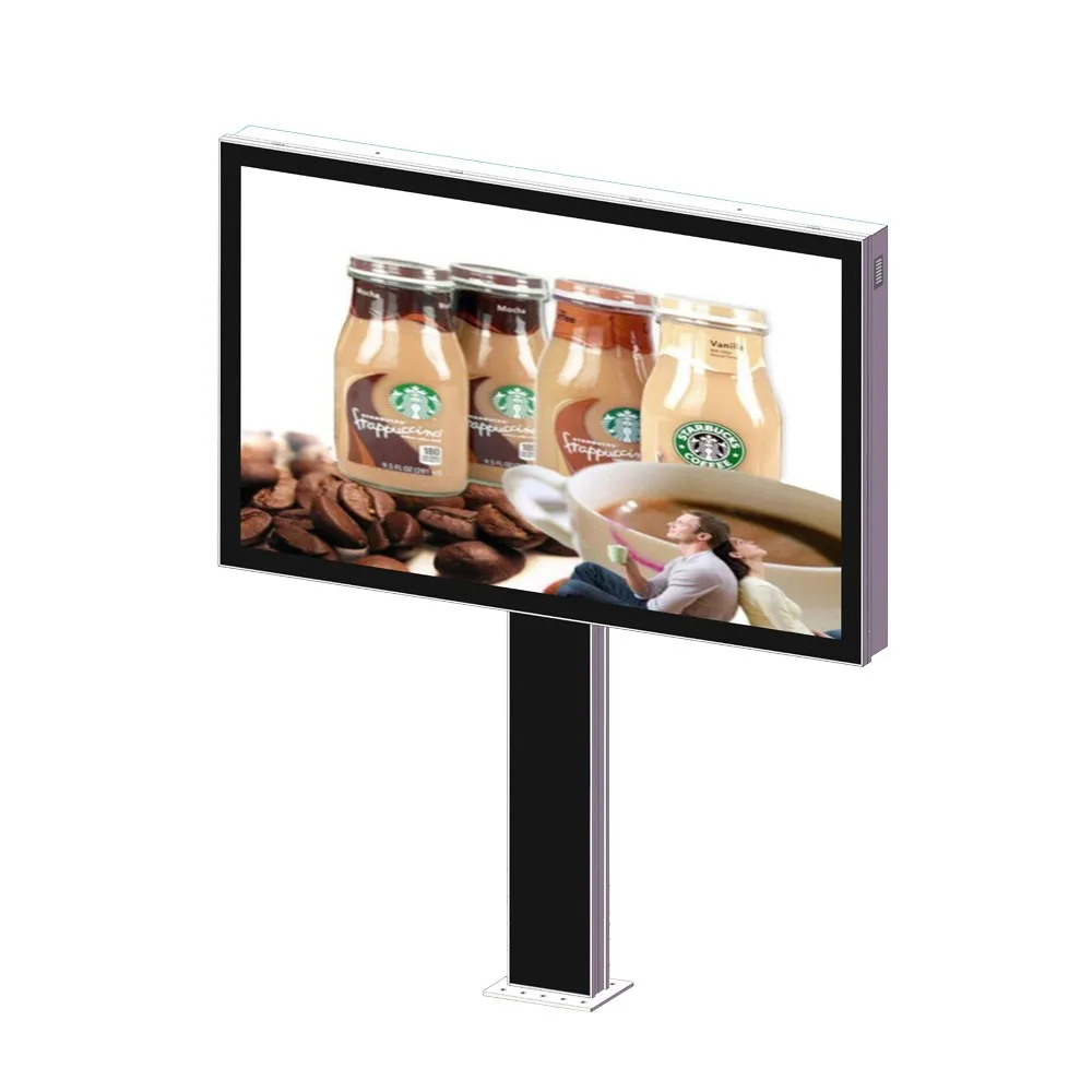 Outdoor Roadside Aluminum Profile Scrolling Light Box Advertising Billboard Price