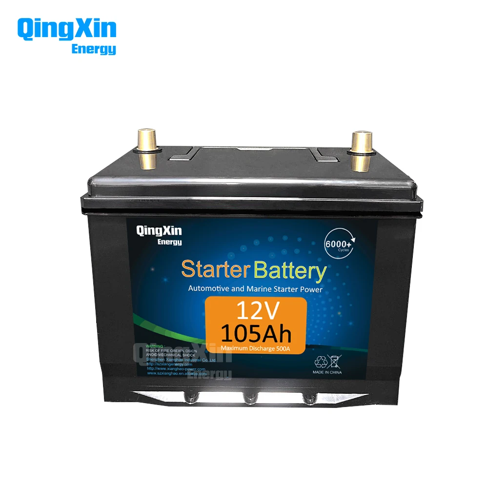 New Arrival Rechargeable Lithium Ion Batteries 12V 100Ah Lifepo4 Battery Starter Battery For Atuomotive and Marine