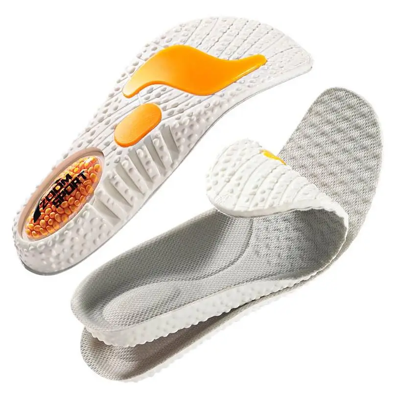 Shoe Insoles palmilha ortopedico Size 3D Print China High Heel Sneaker Flat For Work Boots Rubber Eva 5D Memory Foam Insole