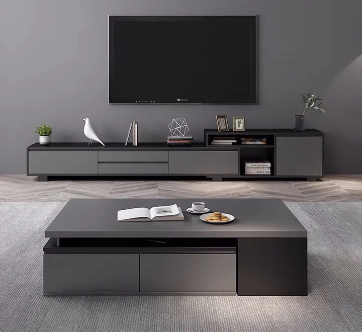 Modern Home Use Furniture Living Room Bedroom Tv stand Centered Table Coffee Table Set