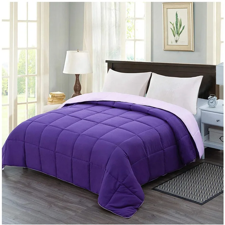 Queen Lightweight Comforter All Season Down Alternative Bed Comforter Summer Duvet Insert Quilted Reversible Comforters