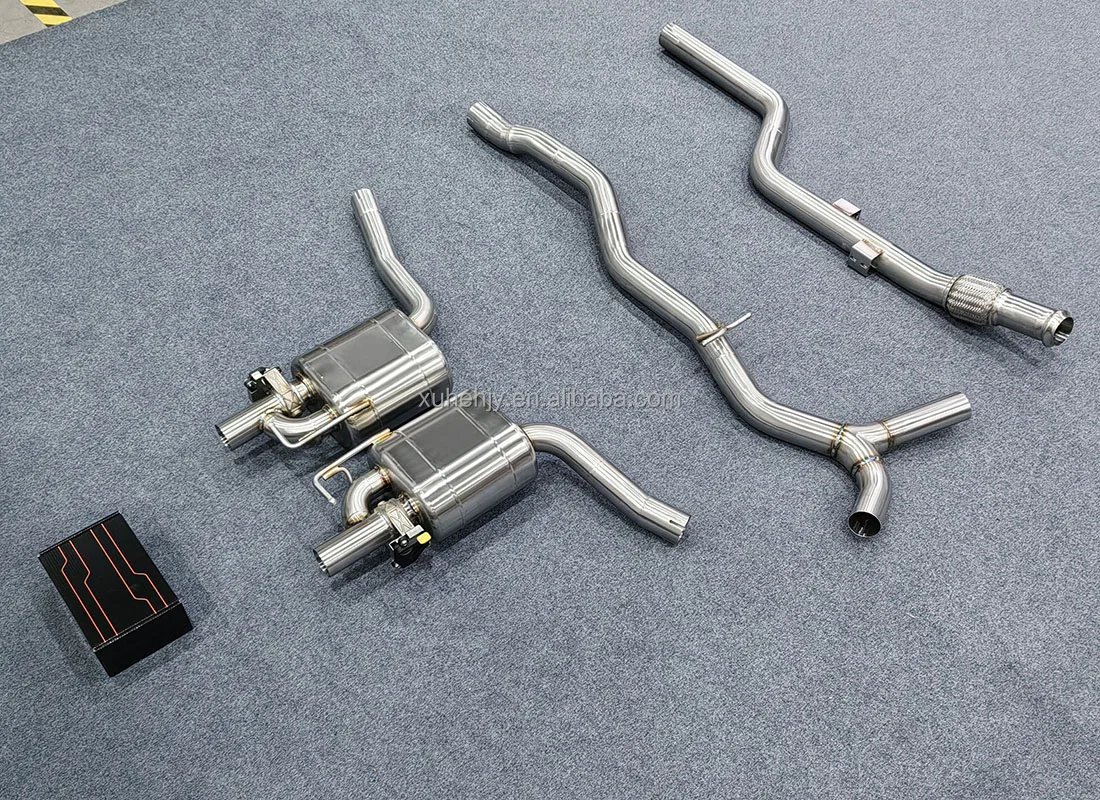Заводская цена Catback для Mercedes-benz Amg C300 C400 C450 C43 W205 Ss304 выхлопной трубы с электронным управлением клапанами