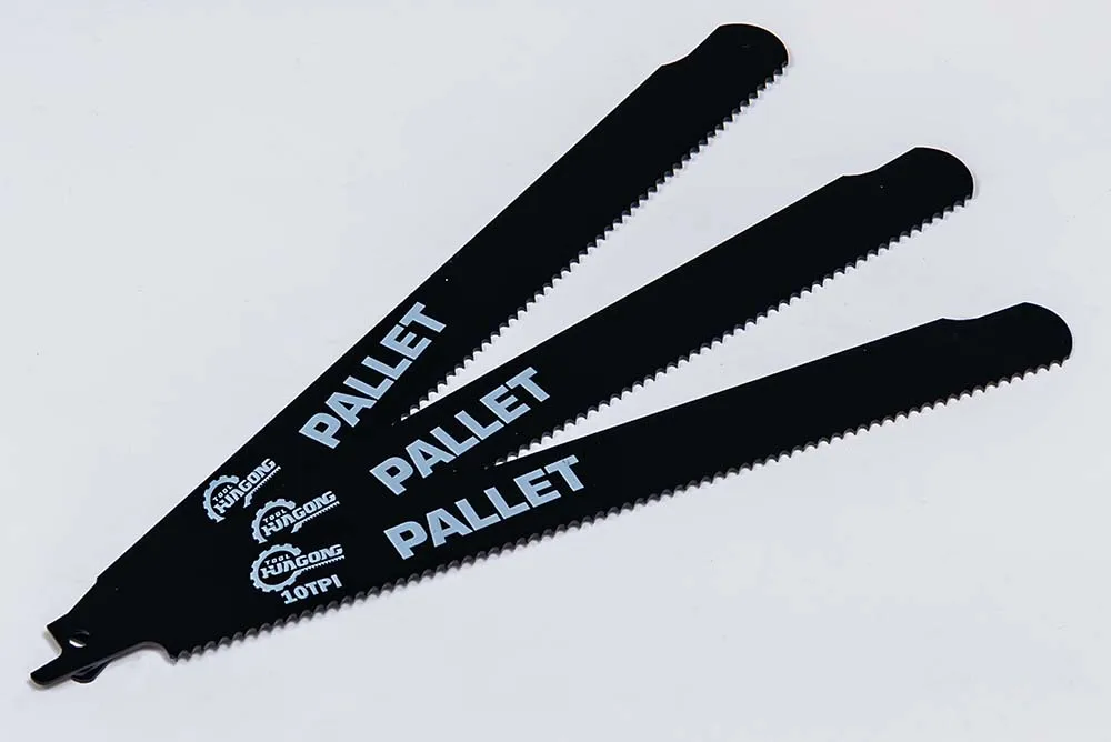 HSS Cobalt Reciprocating Saw Blades for Wooden Pallet and DIY Tools