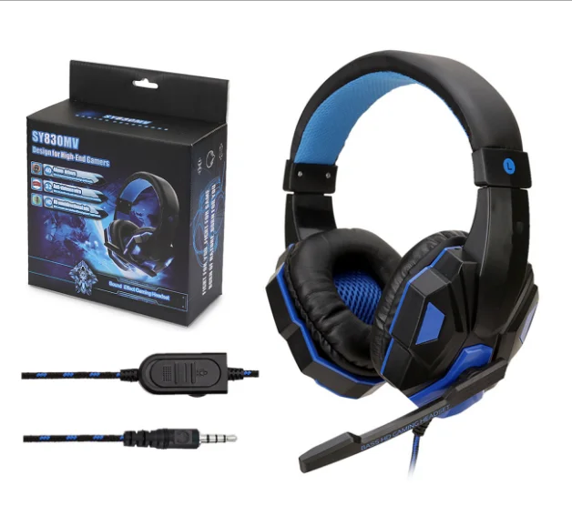 The most popular and best-selling headset model SY830MV Headphones Gaming Gaming Headset Computer PS4 Switch Headset