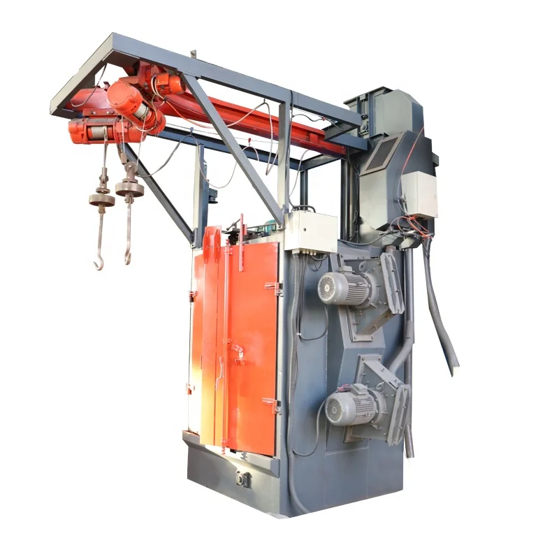 China drum type  tumble belt shot blasting machine