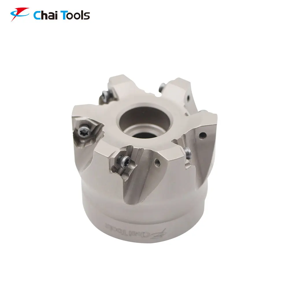 6N TF90-650-22R-06  CNC Indexable Carbide Insert Face Milling Cutter