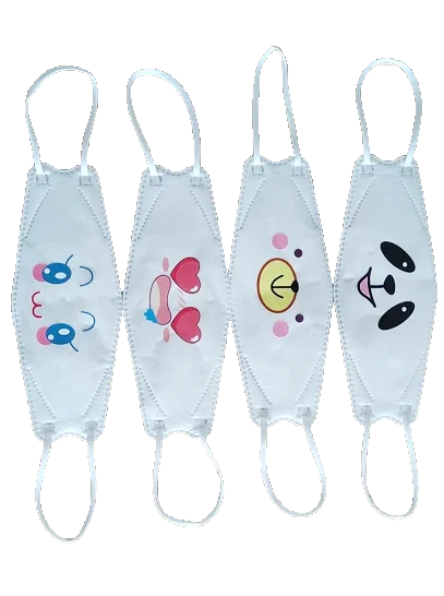 Fish Shape Nonwoven Medical Mask Making Machine New Generation KF94 Fish Face Mask Making Machine